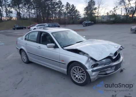 2000 BMW 328I from USA, damaged, VIN WBAAM5341YJR59169